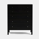 Andes 5 Drawer Tallboy - Pine at online8 furniture store Auckland