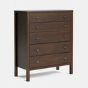 Andes 5 Drawer Tallboy - Pine at online8 furniture store Auckland