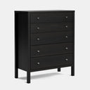 Andes 5 Drawer Tallboy - Pine at online8 furniture store Auckland