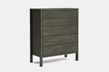 Andes 5 Drawer Tallboy - Pine at online8 furniture store Auckland