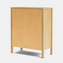 Andes 5 Drawer Tallboy - Pine at online8 furniture store Auckland