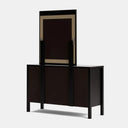 Andes 6 Drawer Dresser & Mirror- Ash at online8 furniture store Auckland