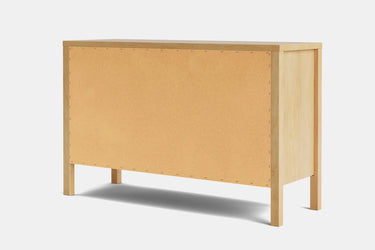 Andes 6 Drawer Lowboy - Pine at online8 furniture store Auckland