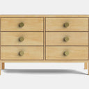 Andes 6 Drawer Lowboy - Pine at online8 furniture store Auckland