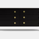 Andes 6 Drawer Wide Lowboy - Ash at online8 furniture store Auckland