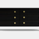 Andes 6 Drawer Wide Lowboy - Pine at online8 furniture store Auckland