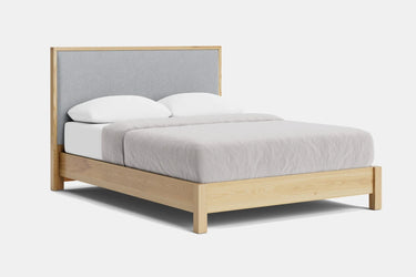Andes Low Foot Bed - Ash at online8 furniture store Auckland