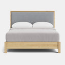 Andes Low Foot Bed - Ash at online8 furniture store Auckland