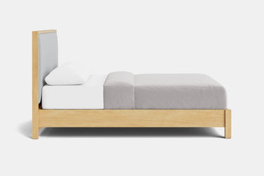 Andes Low Foot Bed - Pine at online8 furniture store Auckland