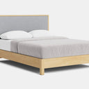 Andes Low Foot Bed - Pine at online8 furniture store Auckland