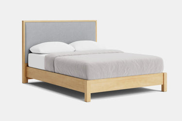 Andes Low Foot Bed - Pine at online8 furniture store Auckland