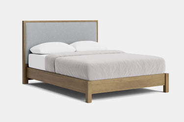 Andes Low Foot Bed - Pine at online8 furniture store Auckland