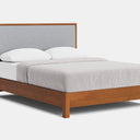 Andes Low Foot Bed - Pine at online8 furniture store Auckland
