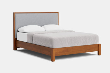 Andes Low Foot Bed - Pine at online8 furniture store Auckland