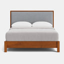 Andes Low Foot Bed - Pine at online8 furniture store Auckland