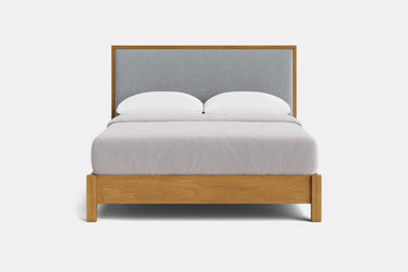 Andes Low Foot Bed - Pine at online8 furniture store Auckland
