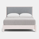 Andes Low Foot Bed - Pine at online8 furniture store Auckland