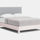 Andes Low Foot Bed - Pine at online8 furniture store Auckland