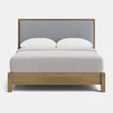 Andes Low Foot Bed - Pine at online8 furniture store Auckland
