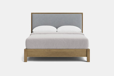 Andes Low Foot Bed - Pine at online8 furniture store Auckland