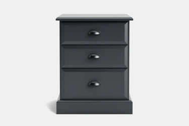 Andorra 3 Drawer Bedside - NZ Made at online8 furniture store Auckland
