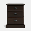 Andorra 3 Drawer Bedside - NZ Made at online8 furniture store Auckland