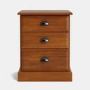 Andorra 3 Drawer Bedside - NZ Made at online8 furniture store Auckland