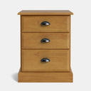 Andorra 3 Drawer Bedside - NZ Made at online8 furniture store Auckland