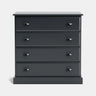Andorra 4-Drawer Tallboy - NZ Made at online8 furniture store Auckland