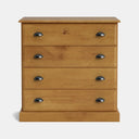 Andorra 4-Drawer Tallboy - NZ Made at online8 furniture store Auckland