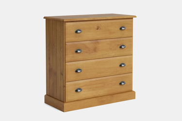Andorra 4-Drawer Tallboy - NZ Made at online8 furniture store Auckland