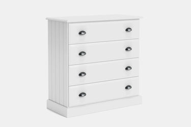 Andorra 4-Drawer Tallboy - NZ Made at online8 furniture store Auckland