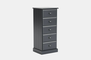 Andorra 5 Drawer Lingerie Chest - NZ Made at online8 furniture store Auckland