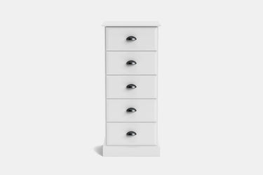 Andorra 5 Drawer Lingerie Chest - NZ Made at online8 furniture store Auckland