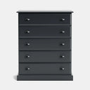 Andorra 5 Drawer Tallboy - NZ Made at online8 furniture store Auckland