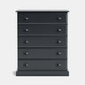Andorra 5 Drawer Tallboy - NZ Made at online8 furniture store Auckland