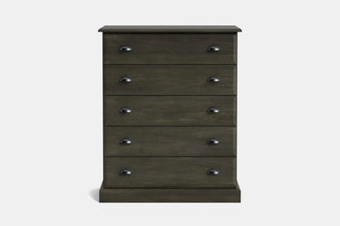 Andorra 5 Drawer Tallboy - NZ Made at online8 furniture store Auckland