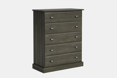 Andorra 5 Drawer Tallboy - NZ Made at online8 furniture store Auckland