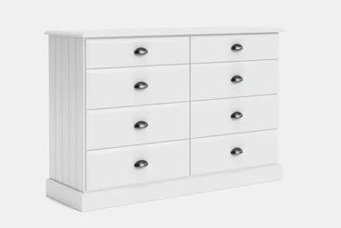 Andorra 8-Drawer Lowboy - NZ Made at online8 furniture store Auckland