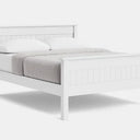 Andorra High Foot Panelled Bed - NZ Made at online8 furniture store Auckland