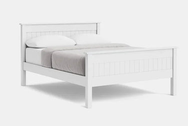 Andorra High Foot Panelled Bed - NZ Made at online8 furniture store Auckland
