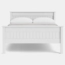 Andorra High Foot Panelled Bed - NZ Made at online8 furniture store Auckland