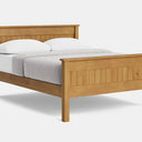 Andorra High Foot Panelled Bed - NZ Made at online8 furniture store Auckland