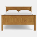 Andorra High Foot Panelled Bed - NZ Made at online8 furniture store Auckland