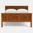 Andorra High Foot Panelled Bed - NZ Made at online8 furniture store Auckland