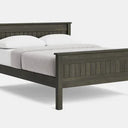 Andorra High Foot Panelled Bed - NZ Made at online8 furniture store Auckland