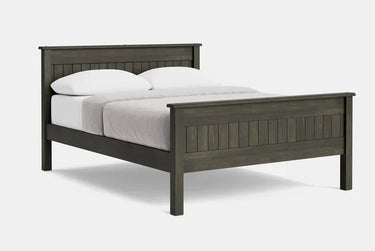 Andorra High Foot Panelled Bed - NZ Made at online8 furniture store Auckland