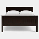 Andorra High Foot Panelled Bed - NZ Made at online8 furniture store Auckland