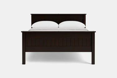 Andorra High Foot Panelled Bed - NZ Made at online8 furniture store Auckland