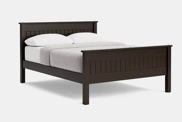 Andorra High Foot Panelled Bed - NZ Made at online8 furniture store Auckland